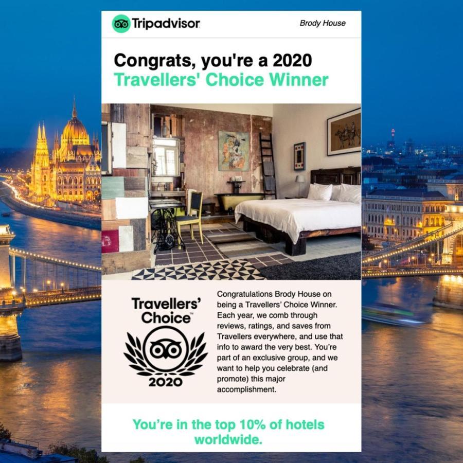 Brody House - Boutique Hotel Budapest Eksteriør billede